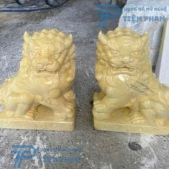 Kỳ Lân Đá Vàng Nhỏ Cao 60cm