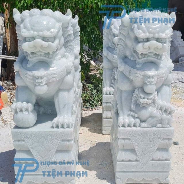 Cơ sở bán tượng Kỳ Lân đá tại Ninh Bình Cặp Kỳ Lân đá tại Ninh Bình