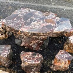 Bộ Bàn Ghế đá quý tự nhiên bền và đẹp