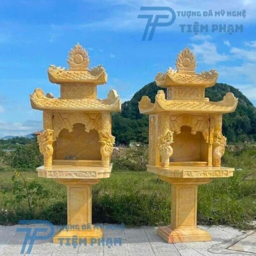 Cây Hương đá thờ ngoài nắng đẹp, bền