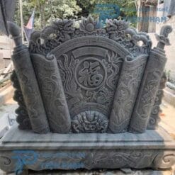 Bình Phong, Cuốn Thư Đá nguyên khối đẹp giá rẻ