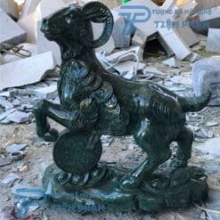 Tượng Dê Bằng Đá Xanh Ngọc Bích