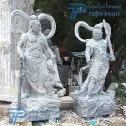 Tượng Kim Cang bảo vệ phật pháp bằng đá đẹp