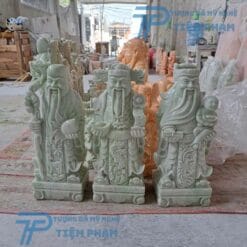 Mua tượng Phúc Lộc Thọ đá phong thủy tự nhiên, tài lộc tràn đầy, cuộc sống hạnh phúc. Tư vấn miễn phí tại Điêu Khắc Đá Mỹ Nghệ Đà Nẵng, 0774444005.