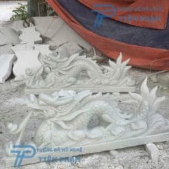 Cặp tượng Rồng bằng đá phong thủy đẹp nhất