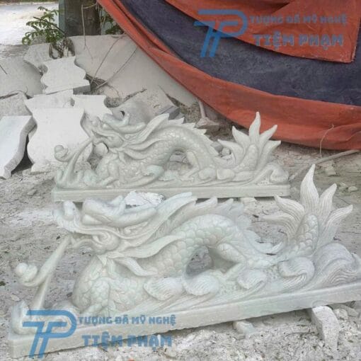 Cặp tượng Rồng bằng đá phong thủy đẹp nhất