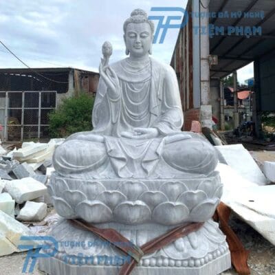 Điêu khắc đá mỹ nghệ Non Nước Đà Nẵng là địa chỉ uy tín cung cấp tượng Thích Ca Mâu Ni cầm hoa sen bằng đá. Đa dạng mẫu mã, liên hệ hotline/Zalo: 0774444005 để được tư vấn và báo giá.