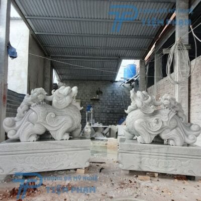 Tượng Tỳ Hưu Đá Tự Nhiên và Nguyên Khối