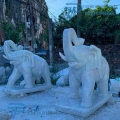 Tượng Voi bằng đá phong thủy đẹp, tinh xảo có mặt tại Điêu Khắc Đá Mỹ Nghệ Non Nước Đà Nẵng. Gọi ngay hotline 0774444005 để biết thêm thông tin chi tiết.