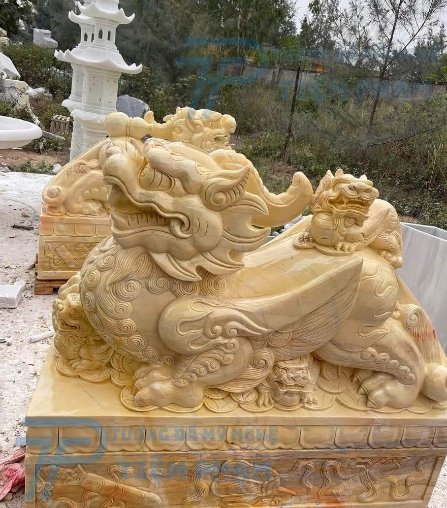 Phân Biệt Tỳ Hưu và Kỳ Lân khác nhau thế nào? Đặc điểm ngoại hình giúp phân biệt Tỳ Hưu và Kỳ Lân