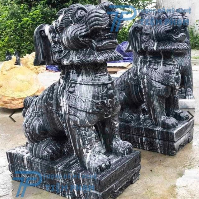 Mua tượng con Nghê đá Đồng Tháp – Giá xưởng uy tín tượng linh vật Nghê đá phong thủy