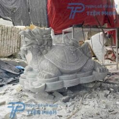 Tượng Long Quy bằng đá phong thủy nguyên khối