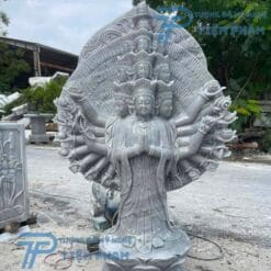 Tượng phật Thiên Thủ Thiên Nhãn đá đẹp