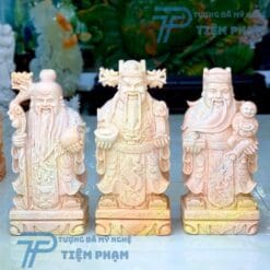 Tượng đá Phúc Lộc Thọ phong thủy đẹp tự nhiên tại Điêu Khắc Đá Mỹ Nghệ Non Nước Đà Nẵng. Liên hệ ngay 0774444005 để được tư vấn.