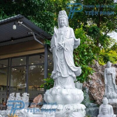 Điêu khắc đá Mỹ Nghệ Non Nước Đà Nẵng, cung cấp tượng Quan Âm bằng đá cao cấp. Gọi ngay 0774444005 để được tư vấn và báo giá.