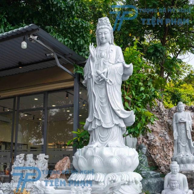 Top 1 Địa chỉ Mua tượng Phật thờ tại gia bằng đá uy tín Không gian thờ Phật tại gia với tượng đá phong thủy trang nghiêm