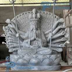 Tượng phật Thiên Thủ Thiên Nhãn bằng đá giá rẻ tại Non Nước