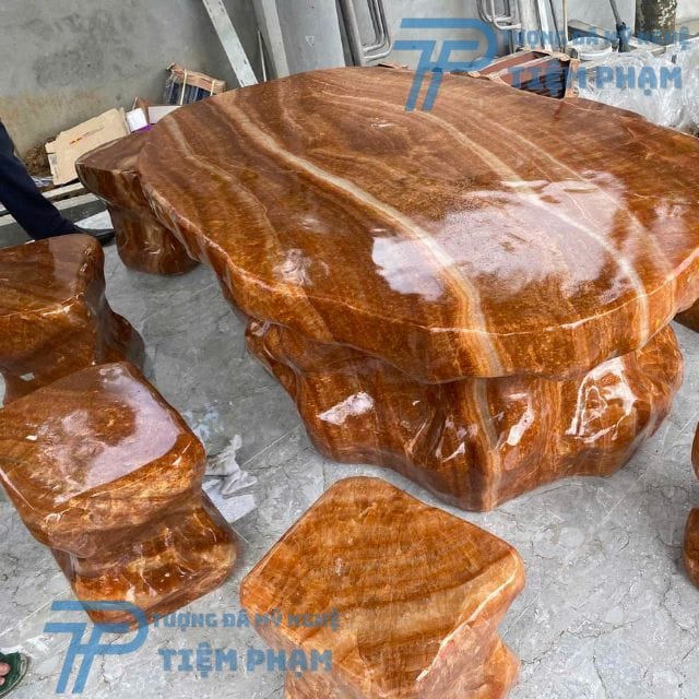 Địa chỉ bán bàn ghế đá Quảng Ninh chất lượng, giá tốt Bàn ghế đá tự nhiên Quảng Ninh bền đẹp theo thời gian