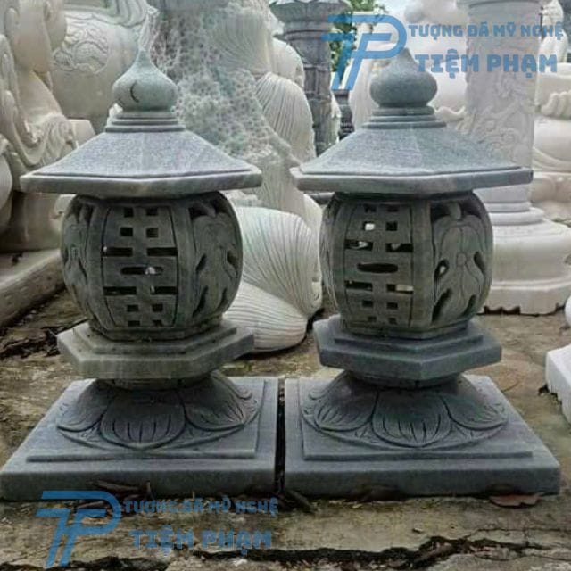 Cửa hàng bán Đèn đá Sân Vườn Bắc Ninh đẹp, nhiều mẫu mã Đèn đá sân vườn tròn truyền thống Đà Nẵng