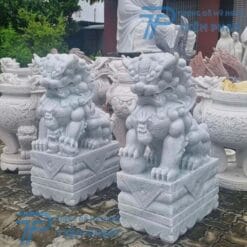 Kỳ Lân Đá Trắng Tự Nhiên, Nguyên Khối