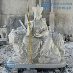 Tượng Địa Tạng Vương Bồ Tát cưỡi đề thính đẹp
