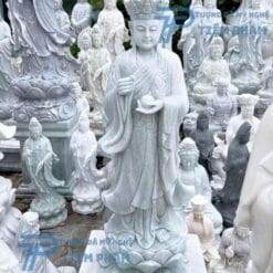 Tượng Địa Tạng Vương Bồ Tát đứng đẹp tại Xưởng