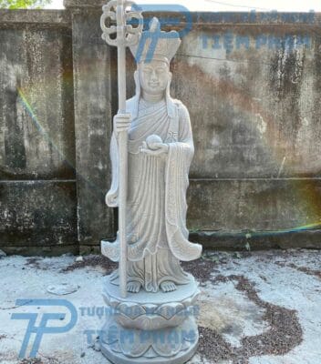 Tượng Địa Tạng Vương Bồ Tát Đá Non Nước