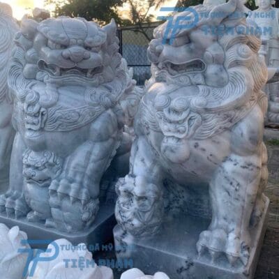 Tượng Kỳ Lân Gác Cổng Đá Tự Nhiên