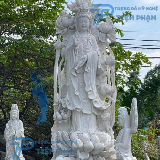 Tượng Phật bà Quan Âm Bằng Đá