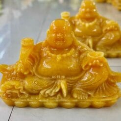 Tượng phật Di Lặc bằng đá ngọc hoàng long nhỏ