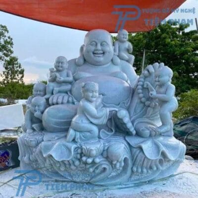 Tượng phật Di Lặc đá Non Nước đẹp