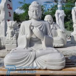 Tượng Phật Thích Ca Mâu Ni Bằng Đá Cẩm Thạch