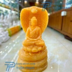 Tượng Thích Ca Mâu Ni Loại Nhỏ Đá Ngọc Hoàng Long