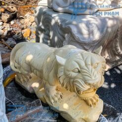 Tượng hổ đá sân vườn