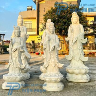 tượng quan âm bằng đá