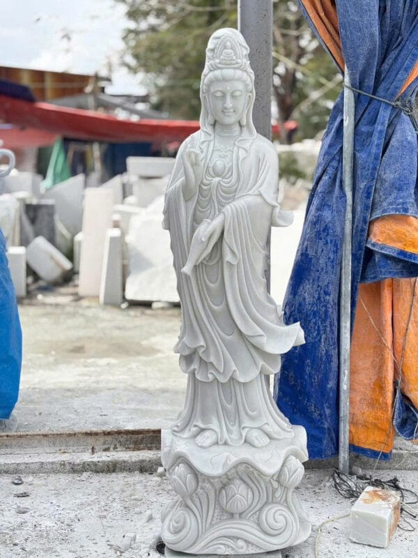 Điểm bán tượng Phật Quan Âm bằng đá tại TP HCM uy tín số 1 Mẫu tượng phật Quan Âm đá đẹp nhất tại Tiệm Phạm