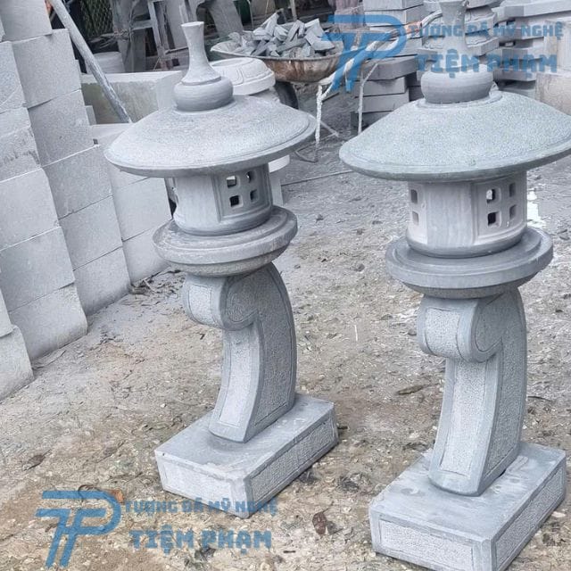 Cửa hàng bán Đèn đá sân vườn Bắc Giang uy tín, chất lượng Mẫu đèn đá sân vườn Bắc Giang kiểu Nhật