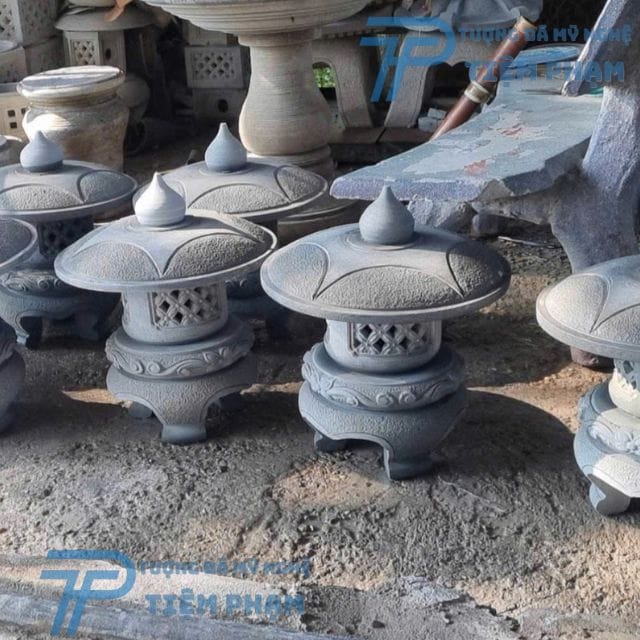 Cửa hàng bán Đèn đá sân vườn Bắc Giang uy tín, chất lượng Đèn đá sân vườn Bắc Giang đá sa thạch