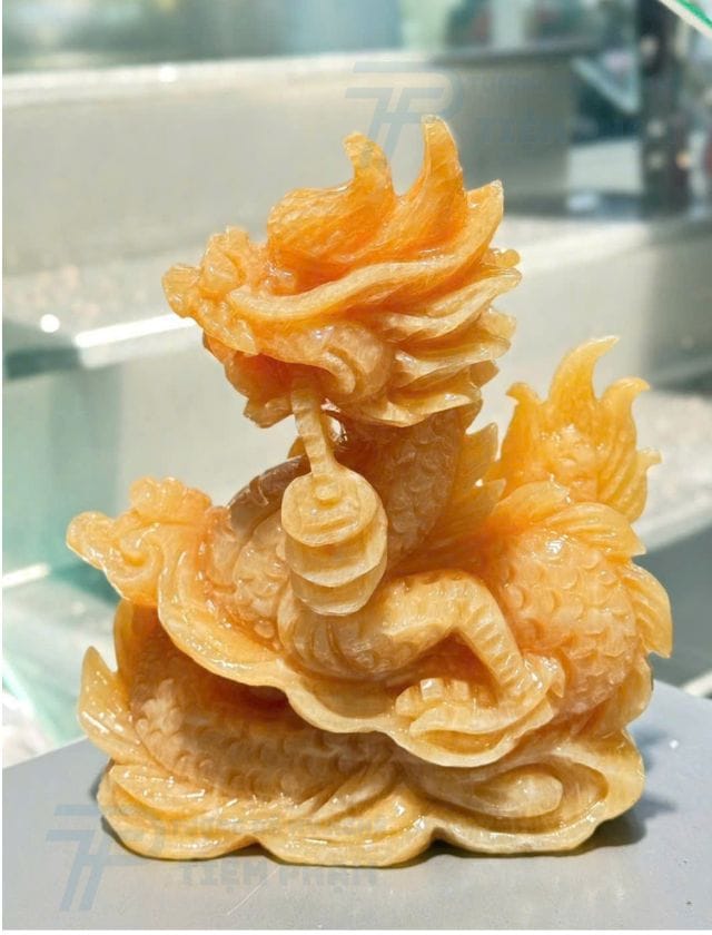 Cách đặt tượng Rồng trong nhà chuẩn phong thủy Tượng rồng đá tự nhiên Tiệm Phạm đặt đúng vị trí Thanh Long trong phòng khách