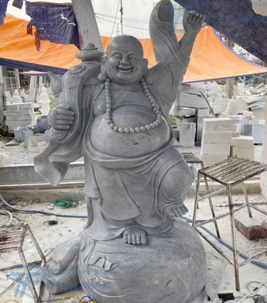 Tượng phật Di Lặc đá đẹp